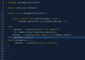 » How to Close Scanner in JAVA